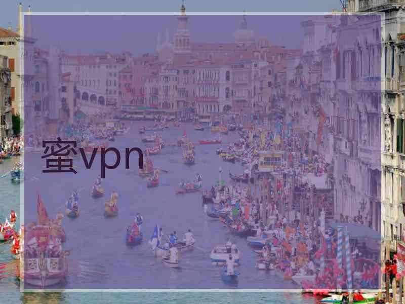 蜜vpn 蜜vpn