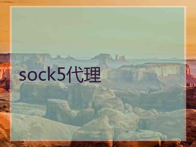 sock5代理 sock5代理