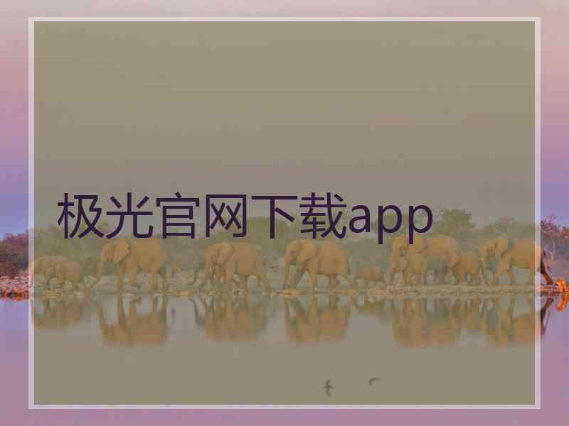 极光官网下载app