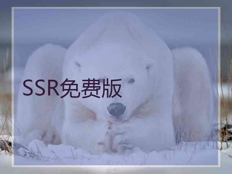 SSR免费版