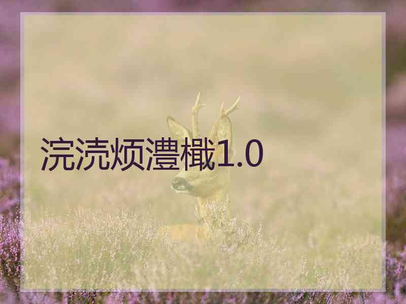 浣涜烦澧檝1.0