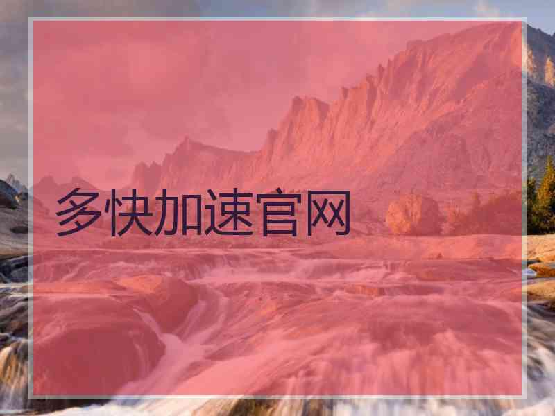 多快加速官网
