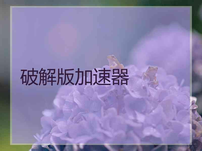 破解版加速器