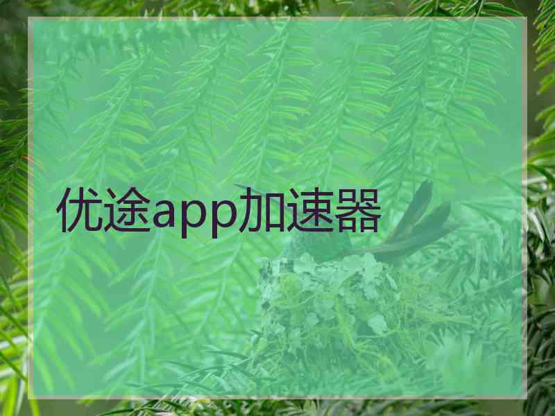 优途app加速器